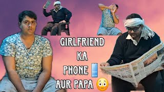 Girlfriend Ka Phone Aur Papa 😳  Ashish Y  Haryanvi Comedy  4K VDO  PapaBeta Ep01 RaoSaahab😎 [upl. by Macdougall597]