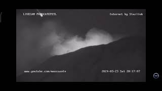 al interior del Volcán Popocatepetl23032024 [upl. by Estell493]