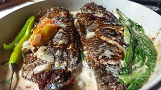 THE BEST QUICK AND EASY GINATAANG TILAPIA WITH MUSTASA [upl. by Rector]