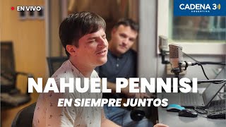 NAHUEL PENNISI EN VIVO su hermosa voz y su guitarra en Siempre Juntos  Cadena 3 Argentina [upl. by Meuser950]