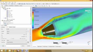 ICEM CFD FLUENT 15Internal Flow 09 CFD Post Post Processing [upl. by Moyra]