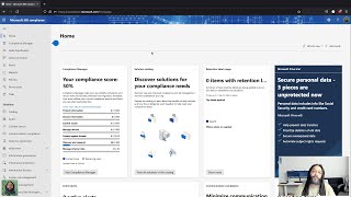 Microsoft 365 Compliance Information Protection vs Information Governance  Label Types [upl. by Nwhas]