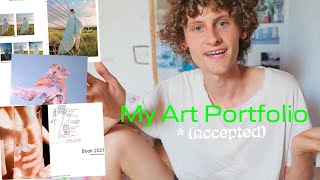 My Accepted Art Portfolio KABK Photography  tips for applying to art school [upl. by Ainegul616]