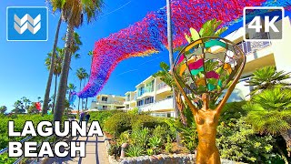 4K Laguna Beach California  Scenic Walking Tour  Heisler Park Sunset Trace 🎧 [upl. by Nessy]