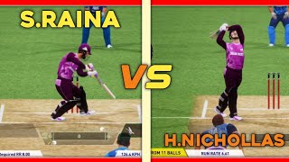 SRaina vs England 🔥  Lofted Shot 🔥  Letsvote wcc3 rc24 dc24 realcricket22 wcc3cricketgames [upl. by Alabaster883]