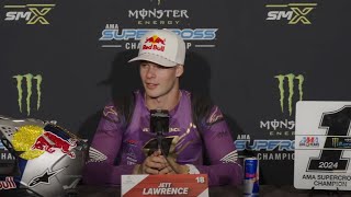 2024 Supercross Championship Final Press Conference  Salt Lake City [upl. by Salli]