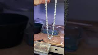 Byzantine belcher chain hand made jewellery [upl. by Dasteel]