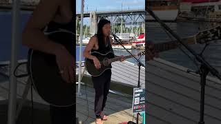 Rose Gold Shampoo by Daniel Lew Busking at Granville Island busking livemusic singersongwriter [upl. by Ahgem]