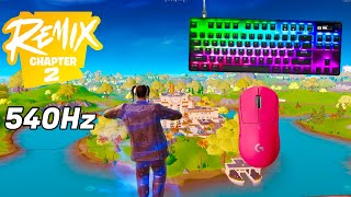 SteelSeries Apex Pro TKL ASMR 😴 Solo Gameplay 🏆 Satisfying Keyboard Fortnite 360 FPS 4K [upl. by Llabmik128]