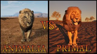 Animalia Survival vs Primal Earth Model Comparison [upl. by Lednic]