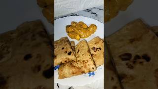 Shahi paneer or paratha shorts viralvideo trending paratha paneer [upl. by Arikihs]