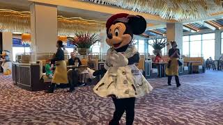 Topolinos Terrace Character Breakfast at Disneys Riviera Resort [upl. by Immot]