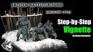 Tribute to Ron Volstad WWII Vignette in 135 scale [upl. by Suzetta421]