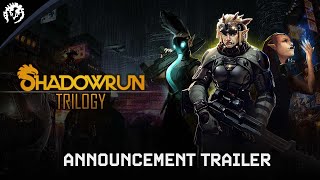 Shadowrun Trilogy Console Edition  Announcement trailer [upl. by Monson]