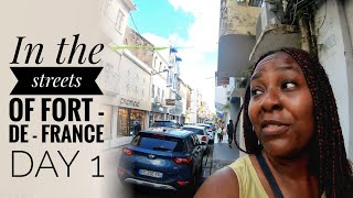 Martinique  In the streets of FortdeFrance  Day 1 [upl. by Eniamaj768]