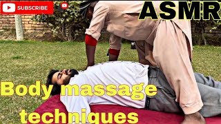 ASMR PROFESSIONAL BODY MASSAGE THERAPY amp CRACKING  BODY MASSAGE amp CRACKS 😍 [upl. by Kecaj]