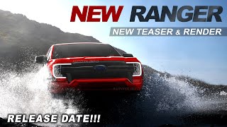 2022 FORD RANGER  Officially Release Date New Teaser and Our Fresh Renderings [upl. by Raff]