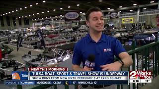 A preview of the Tulsa Boat Sport and Travel Show [upl. by Streetman]