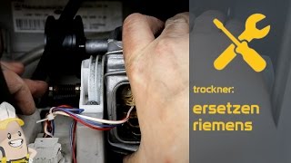 Ersetzen des Riemens Ihres Trockners  Das Ersatzteilecenterde Verfahren [upl. by Abe512]