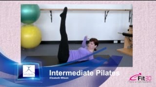 Intermediate Pilates Full 30 min workout Elizabeth Wilson [upl. by Lamag]