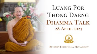 Cultivating The Causes For Peace  by Luang Por Thong Daeng 28 April 23 [upl. by Eidna]