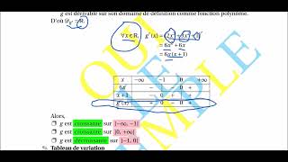 Comment trouver le signe dune fonction à laide du tableau de variation [upl. by Aynas]