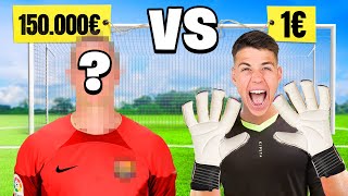 🤑 PORTERO PRO 150000€ vs PORTERO NOOB 1€ ⚽ [upl. by Ellicec921]