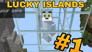 Lucky Islands 1 Prima volta da PC Minecraft [upl. by Ttiwed]