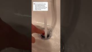 Remove amp Fix a pop up sink plug [upl. by Sadirah]