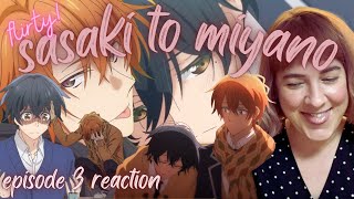 Sasaki to Miyano Episode 3 Reaction l Flirty [upl. by Jasmina]