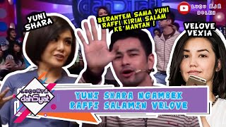 RAFFI AHMAD BERANTEM SAMA YUNI SHARA MALAH KIRIM SALAM BUAT VELOVE VEXIA  LUCUNYA DAHSYAT [upl. by Wilmette753]