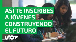 Paso a paso ¿Cómo inscribirse a Jóvenes Construyendo el Futuro [upl. by Weiman]