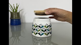 Sagaform Retro Storage Jar by Lotta Odelius [upl. by Adda111]