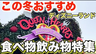 2023冬おすすめ！ディズニーランドのクリスマス食べ物飲み物特集 [upl. by Jew]