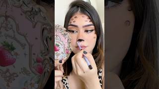 TUTORIAL DA MAQUIAGEM DE ONÇA 🐆 [upl. by Onaivatco]