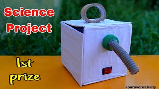 Inspire Award Ideas  Innovative Ideas For Science Projects  Easy Science Project [upl. by Dymoke641]