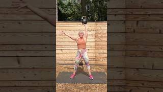 Her Kettlebell Workout AMAZING🤯 [upl. by Sheffy]