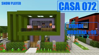 Minecraft  Cidade moderna 99 Casa 072 [upl. by Diad]