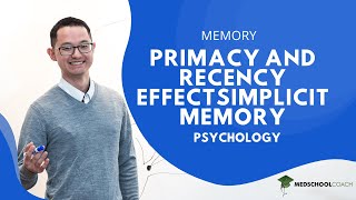 Primacy and Recency Effects [upl. by Anair]