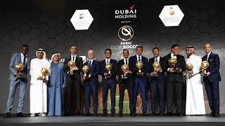 Juventus awarded at the Globe Soccer Awards in Dubai [upl. by Josi]