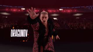 WWE 2K24 Ilja Dragunov Ring Entrance Official [upl. by Ecerahc784]