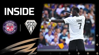 TOULOUSE  ANGERS SCO  INSIDE [upl. by Soalokcin]