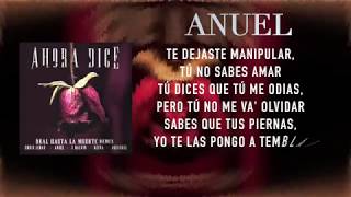 Ahora Dice LYRICS  J Balvin Ozuna Cardi B Offset Anuel Arcangel [upl. by Edialeda]