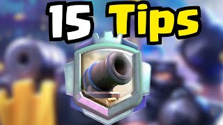 15 Tips to Dominate with Cannon 🔥  Clash Royale [upl. by Dodie205]