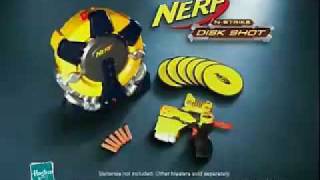 NERF NStrike Disk Shot Commercial [upl. by Nedyaj]