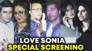 Love Sonia Special Screening  Sai Tamhankar Zarine Khan Tanushree Dutta [upl. by Ciri894]