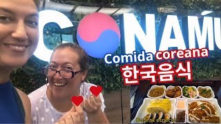 Cómo es la comida coreana en Perú [upl. by Leizar]