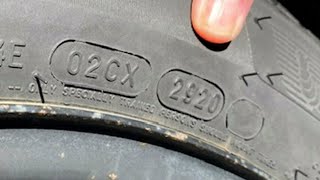 How old are your tires How to read tire manufacturing date codes [upl. by Dugas270]