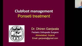 TO PASS DNBMS ORTHOPAEDICS CASE 109  PONSETI TECHNIQUE IN CTEV BY DR DHIREN GANJWALA [upl. by Starobin]