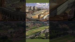 Ancient Roman Buildings Then amp Now historyinpictures romanempire rome [upl. by Caryl]